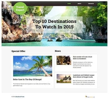 Template Web Builder