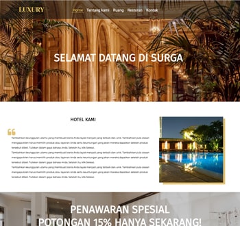 Template Web Builder