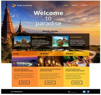 Template Web Builder